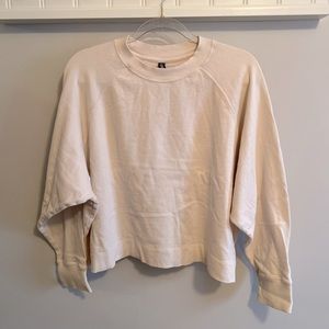 Vuori Cropped Oversized Sweatshirt - Medium